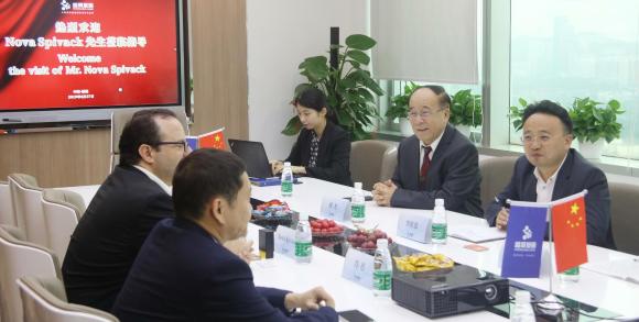 Nova Spivack先生再访青崖娱乐，双方达成战略合作！
