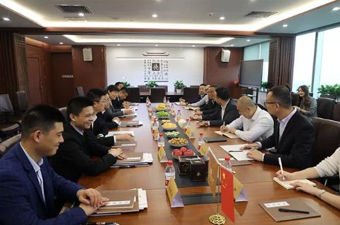 明光市市委书记被青崖娱乐企业文化深深感动 | 深入沟通合作空间广阔